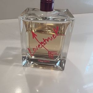 Vera wang Love struck! Beautiful smell and so much left almost whole bottle!
